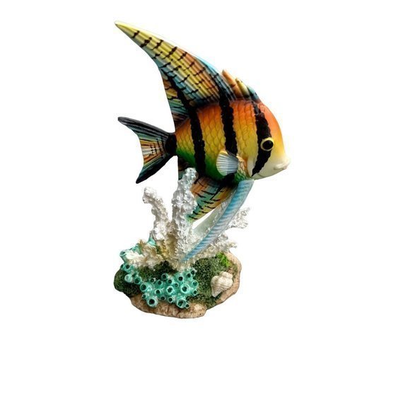 Colorful Resin Angelfish - Picture 2 of 4